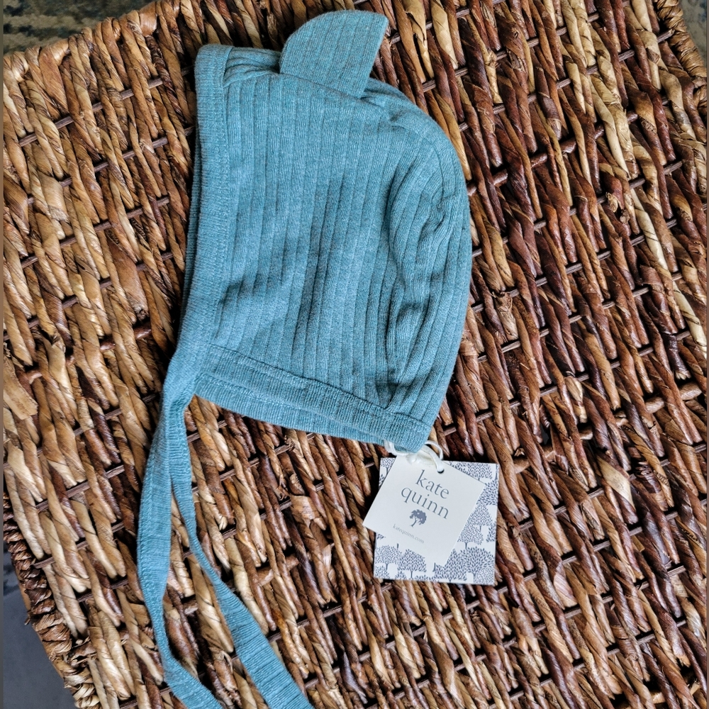 NWT Kate Quinn hat with teddy bear ears 12-18 months 🐻